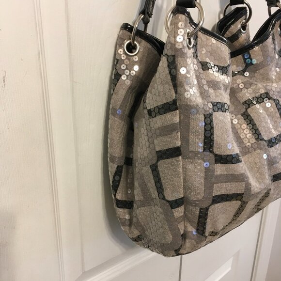 Nine West Sequin Tote Bag - Picture 5 of 11
